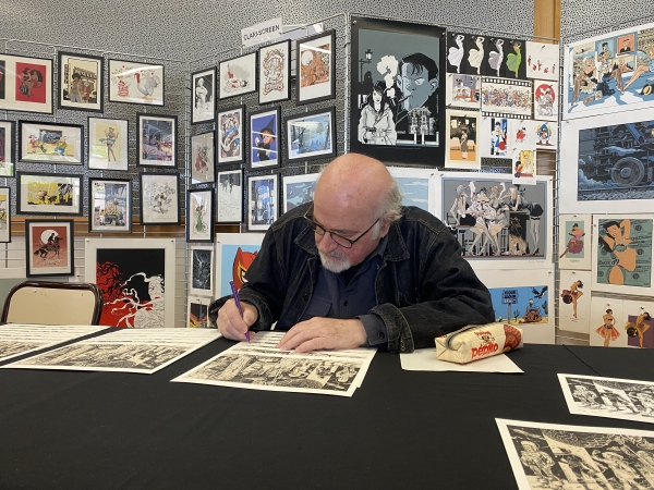 Jean Solé au Festival BD d’Hautvillers 2026, figure emblématique de la bande dessinée