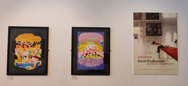 Les hamburgers vus par David Prudhomme - Exposition à l'Espace Carpeaux à Courbevoie