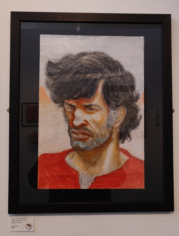 Bueberry vu par David Prudhomme - Exposition à l'Espace Carpeaux à Courbevoie