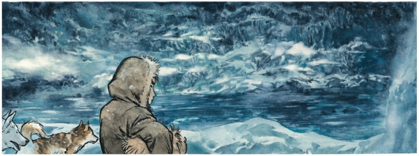 Extrait de la planche 14 de De pierre et d'os par Jean-Pierre Krassinsky