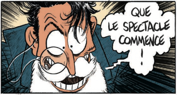 Victor Lustig devient dans la bande dessinée Victor Duval, sous-secrétaire d'état au ministère des postes, télégraphes et téléphones.