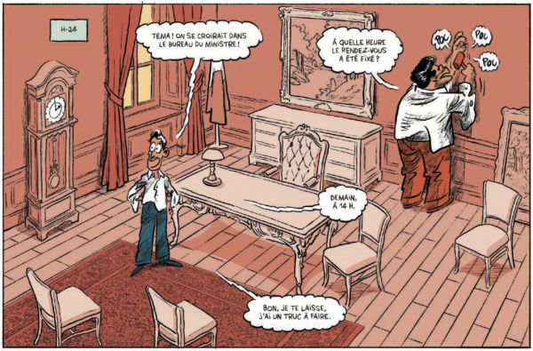 Aménagement des bureaux au sein du Grillon.