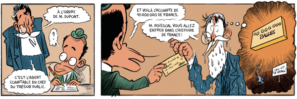 Victor Lustig a ferré le Poisson.