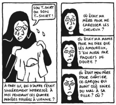 La solitude se ressent pour Marji, qui ressent le besoin d’être entourée de ses proches en dépit de tout danger.