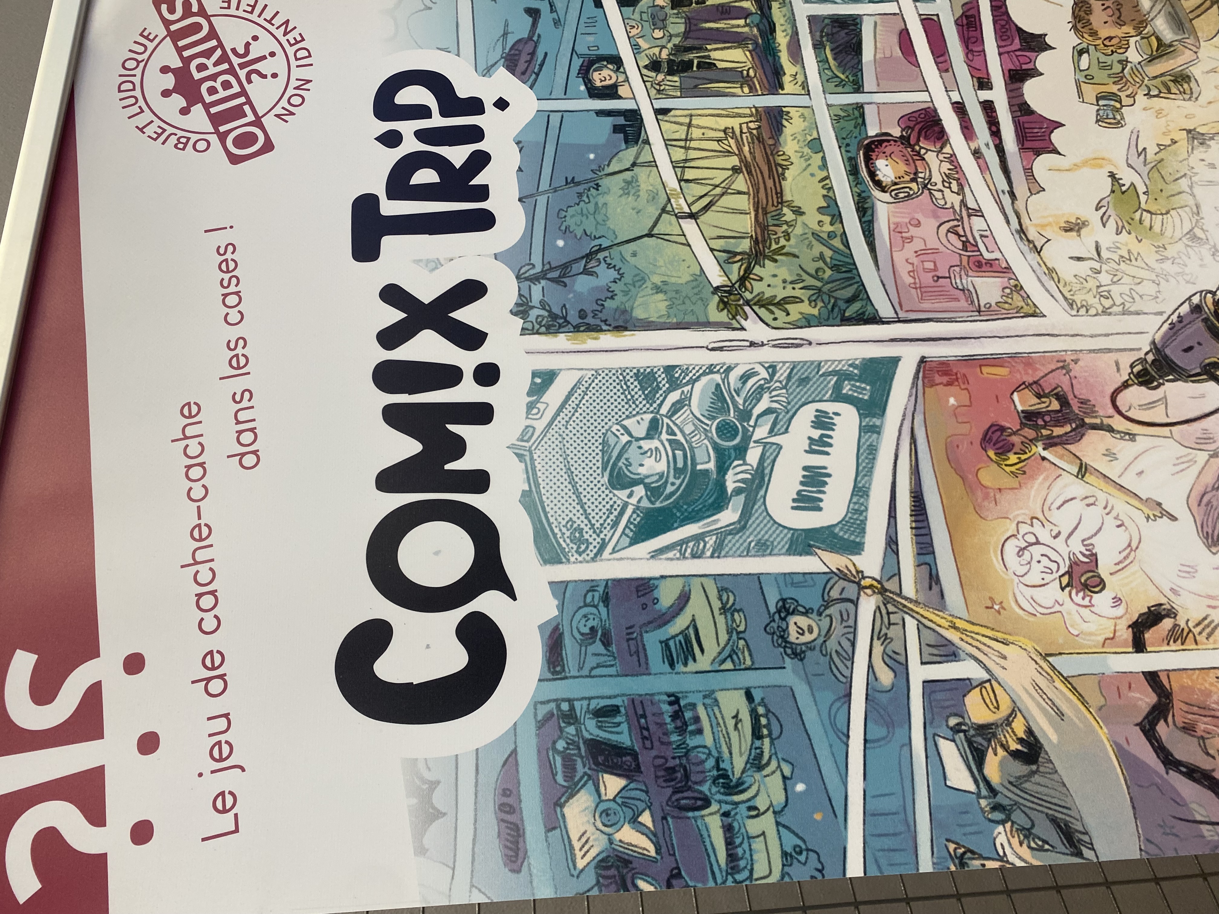 Comix Trip : Le jeu de cache-cache entre les cases