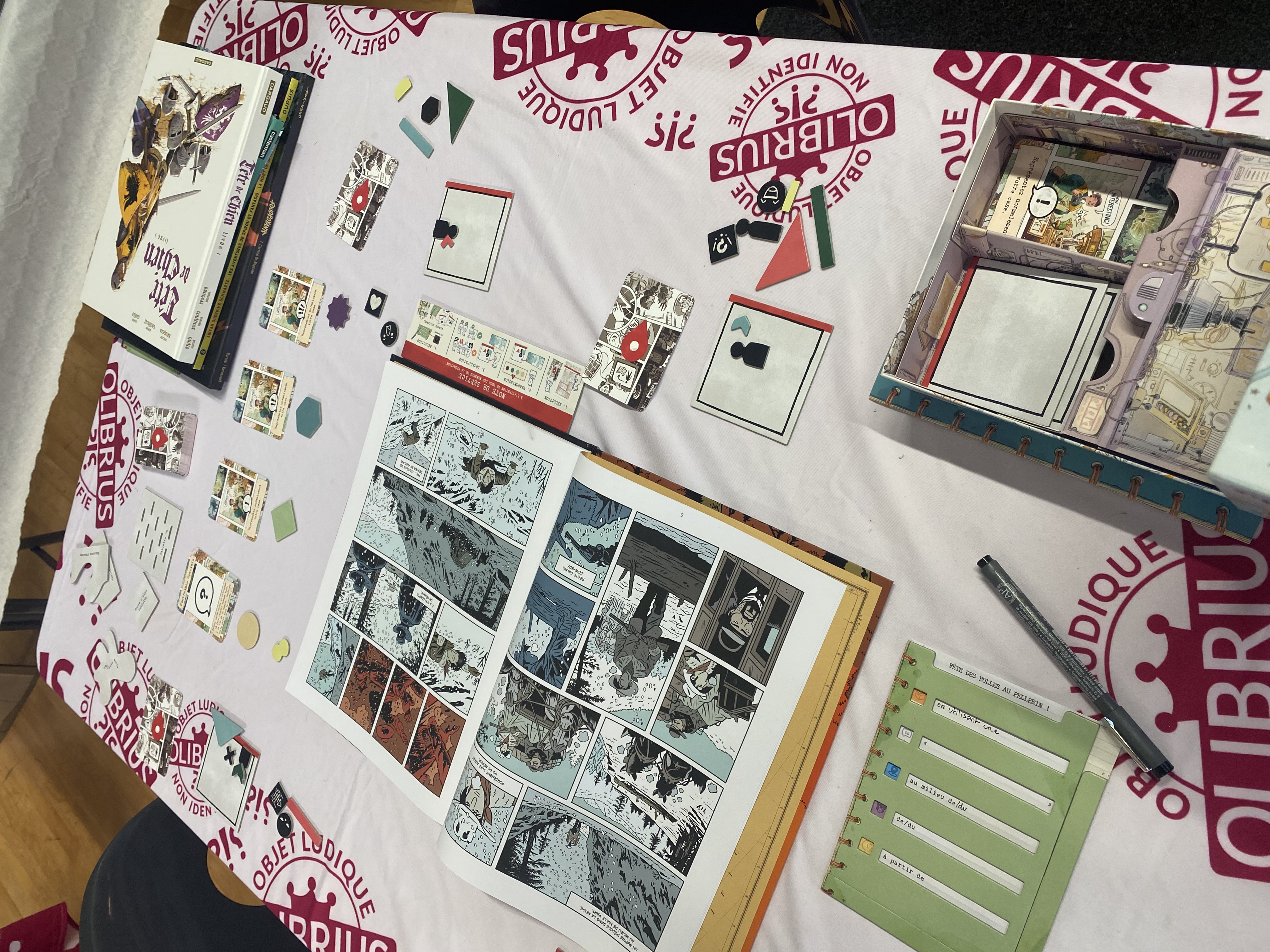 Le jeu Comix Trip animé par le journaliste de ZOO Christophe Steffan