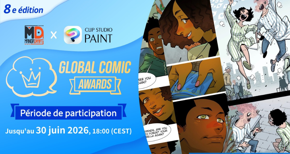 Celsys lance la 8e édition des Global Comic Awards sur le thème 