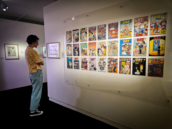 expo LGBTQomics La Cité internationale de la BD expo LGBTQomics La Cité internationale de la BD