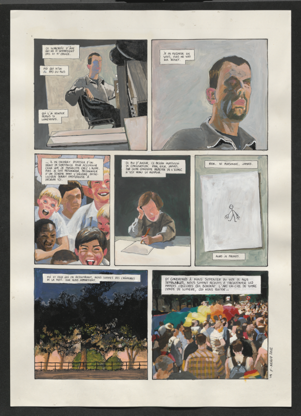 Fabrice Neaud, dans « Collectif Vampires », page 3 Fabrice Neaud, dans « Collectif Vampires », page 3