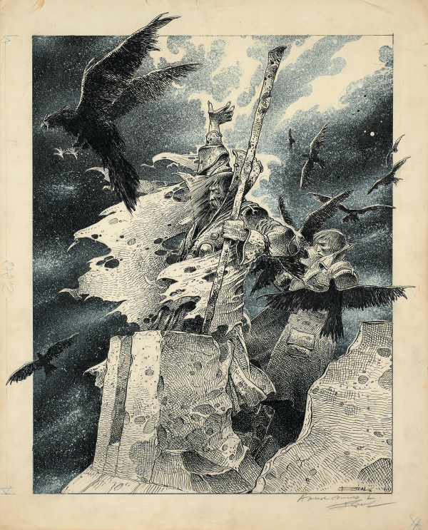 Fonds Enki Bilal Le Vaisseau de pierre 1976
