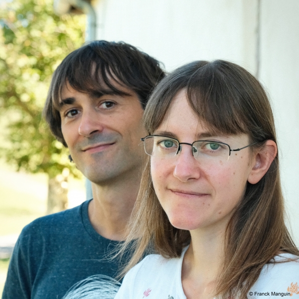 Photo de l'Atelier Sentô, un duo formé par Cécile Brun et Olivier Pichard