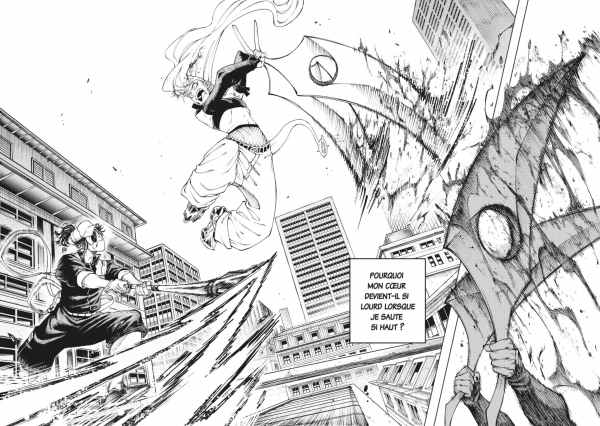 Extrait de No Devil, par Senchiro : marquant le grand retour de ce dernier sur la scène du manga francophone