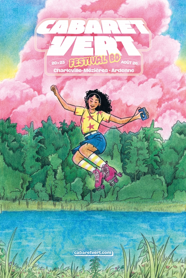 Affiche de la 20e édition du festival Cabaret Vert