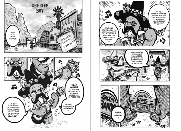 Sheriff Boy Extrait de Sheriff Boy, scénarisé et illustré par Djiguito