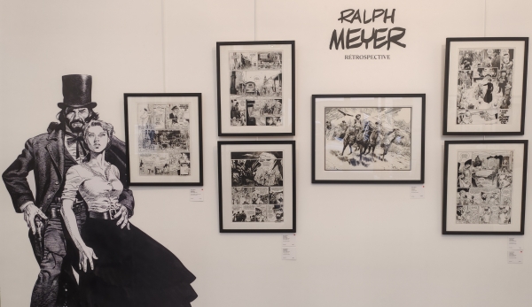 Exposition Ralph Meyer Maghen Exposition Ralph Meyer à la galerie Daniel Maghen avec comme invité le sculpteur Christophe Charbonnel