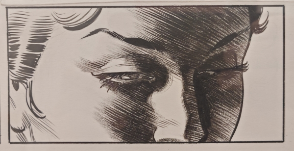 Extrait Undertaker Un beau regard extrait d'une planche d'Undertaker