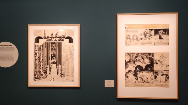 Druillet et Foster à La Monnaie de Paris Philippe Druillet (Salammbô) et Hal Foster (Prince Valiant) à La Monnaie de Paris