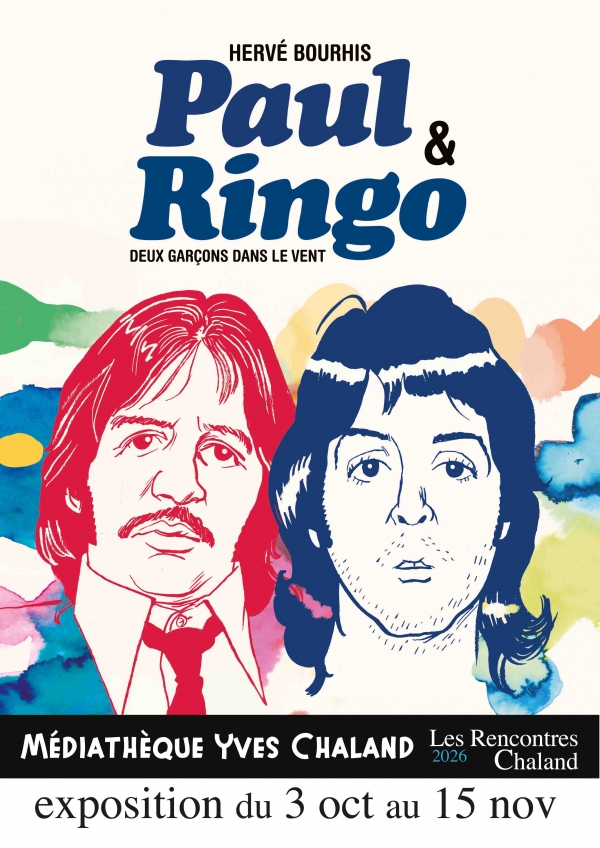 Affiche de l'exposition sur Paul & Ringo Affiche de l'exposition sur Paul & Ringo
