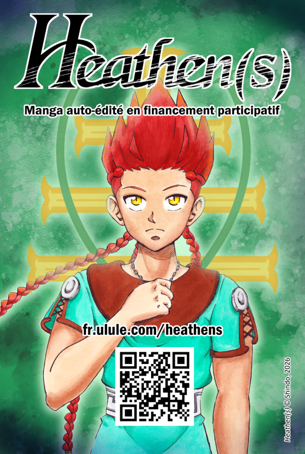 Heathen(s), manga auto-édité Heathen(s), manga auto-édité en financement participatif