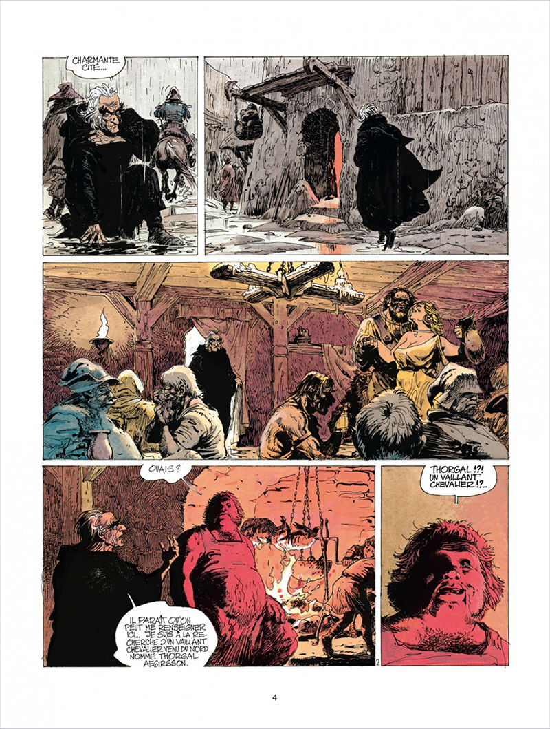 Extrait n°2 de la bd tome 5 par Jean Van Hamme
