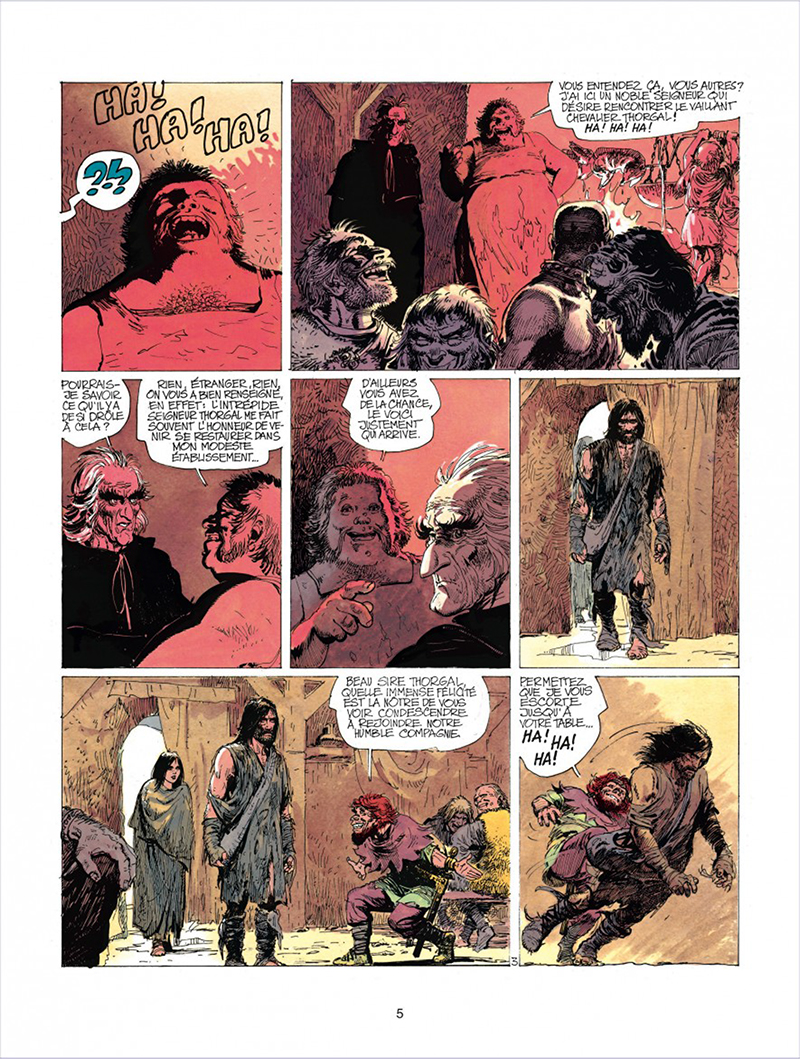 Extrait n°3 de la bd tome 5 par Jean Van Hamme