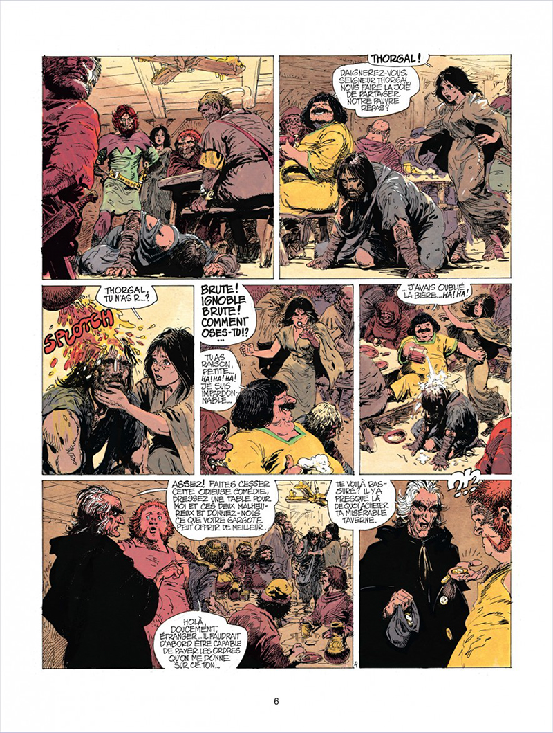 Extrait n°4 de la bd tome 5 par Jean Van Hamme