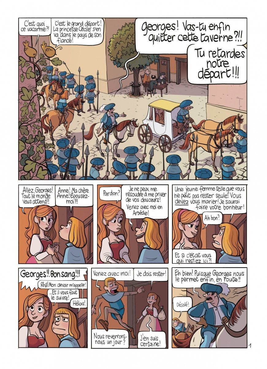 Extrait n°1 de la bd tome 5 par Benoît Feroumont