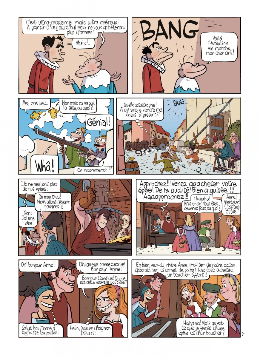 Extrait n°4 de la bd tome 5 par Benoît Feroumont