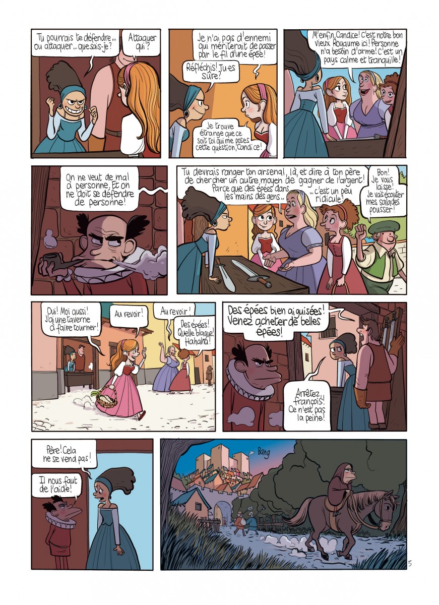 Extrait n°5 de la bd tome 5 par Benoît Feroumont
