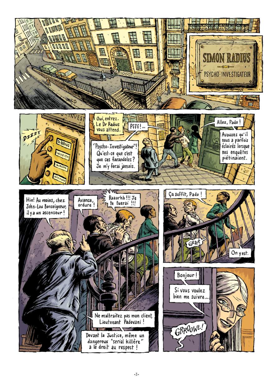 Extrait n°3 de la bd par Erwan Courbier