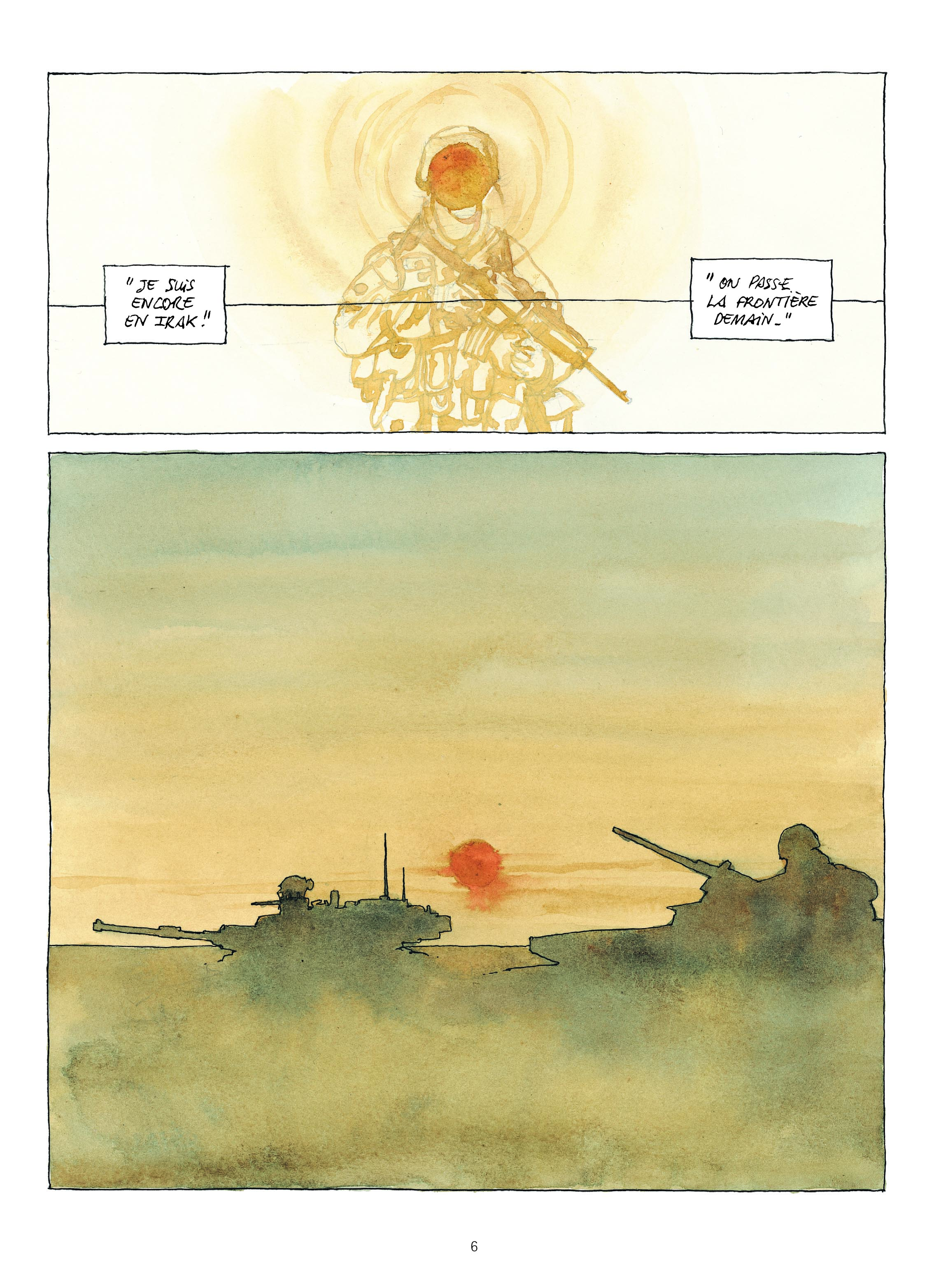Extrait n°1 de la bd Revenants par Maël