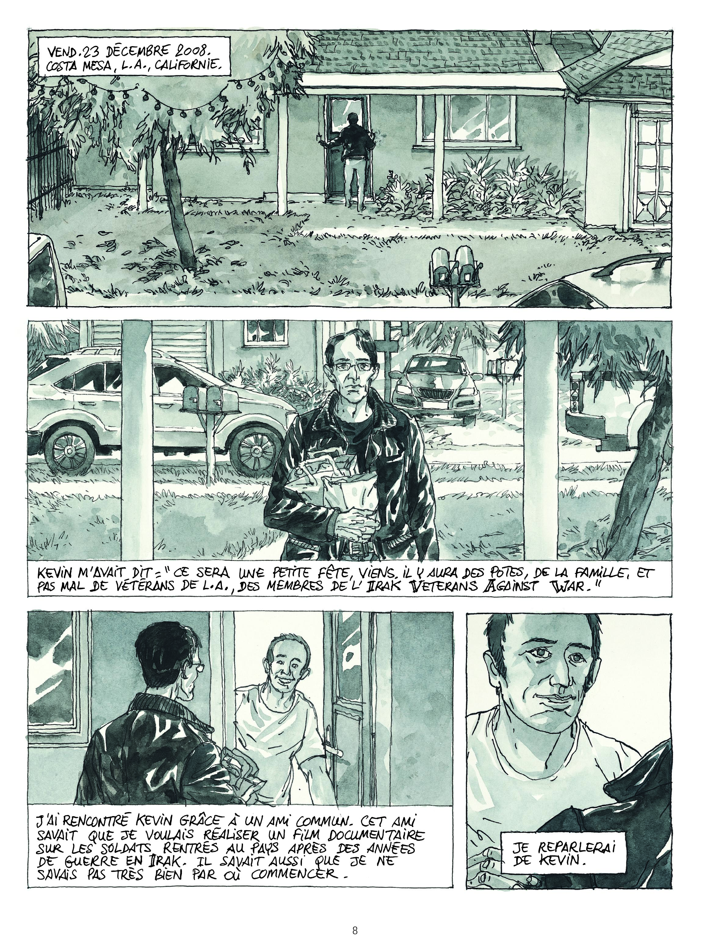 Extrait n°2 de la bd Revenants par Maël