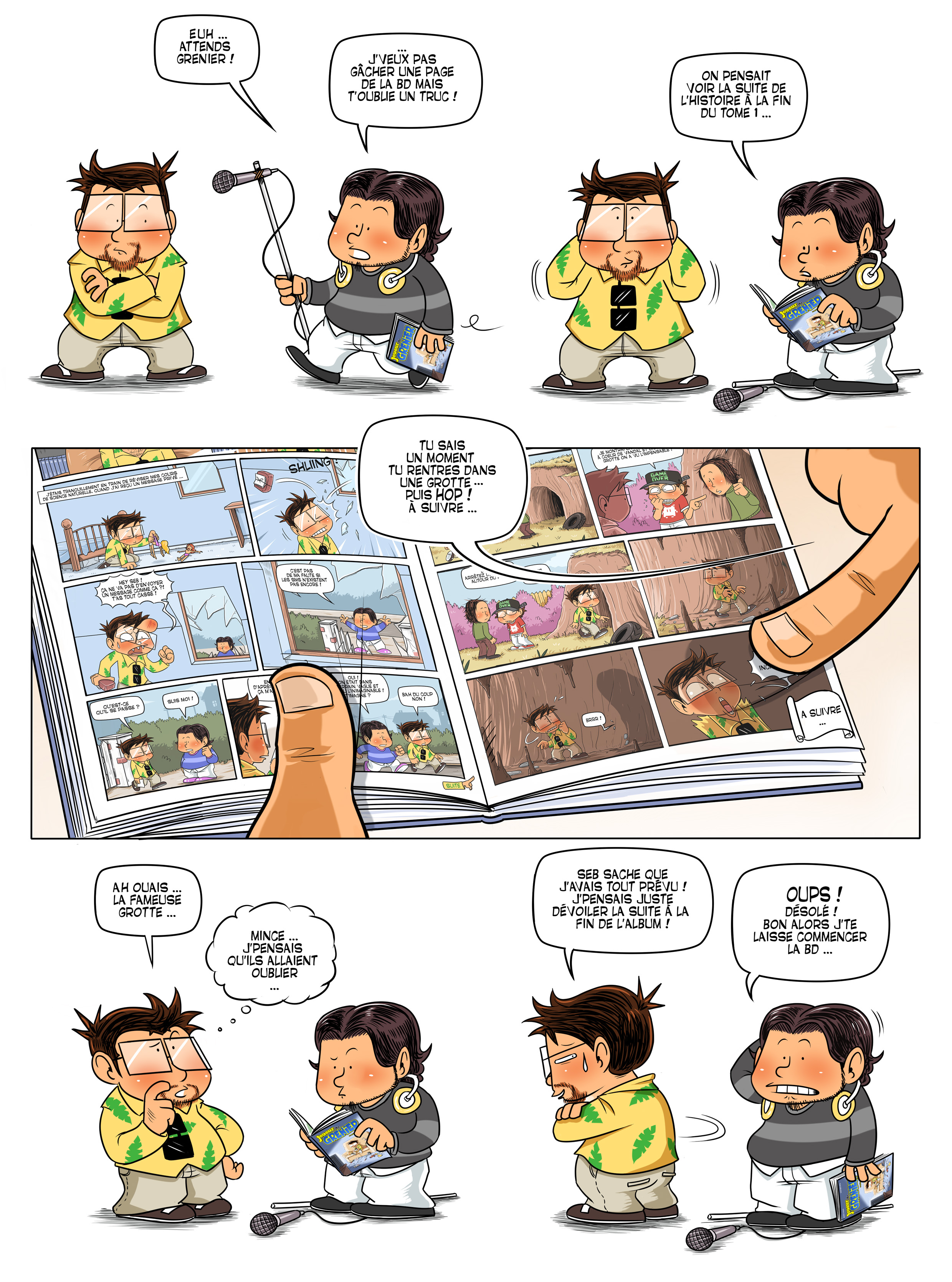 Extrait n°2 de la bd tome 2 par Piratesourcil