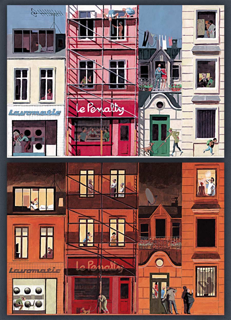 Extrait n°4 de la bd Fenêtres sur rue par Pascal Rabaté