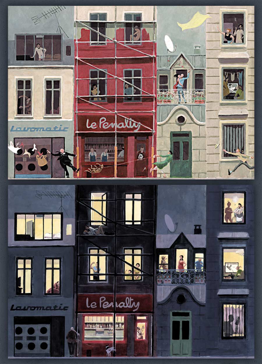 Extrait n°5 de la bd Fenêtres sur rue par Pascal Rabaté