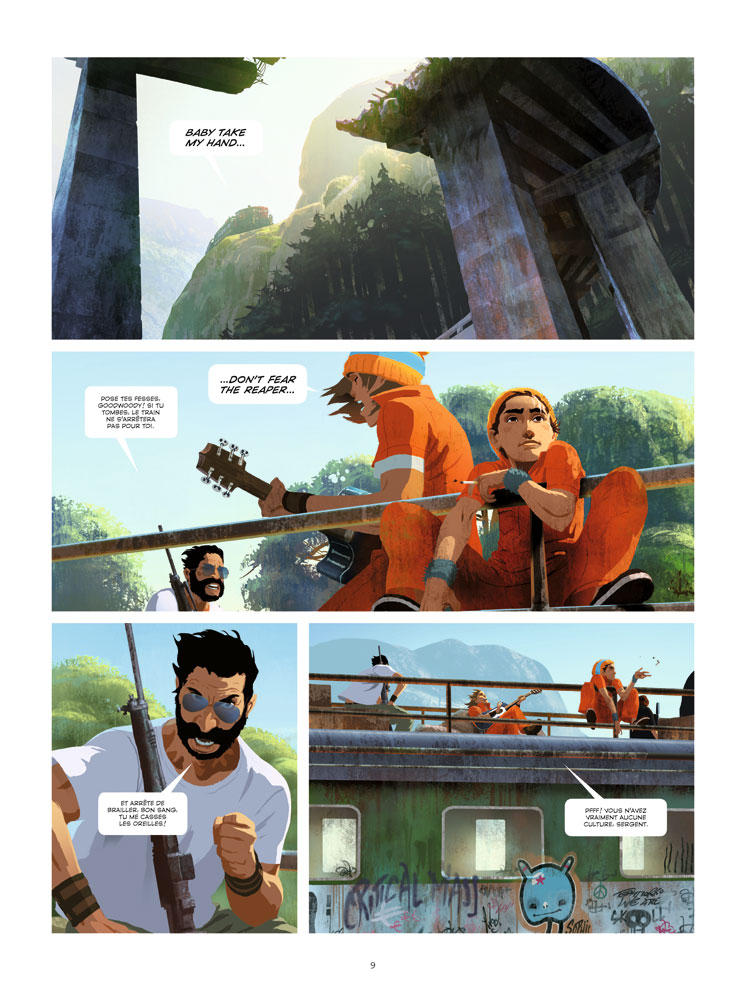 Extrait n°3 du comics tome 1 par Benjamin Von Eckartsberg