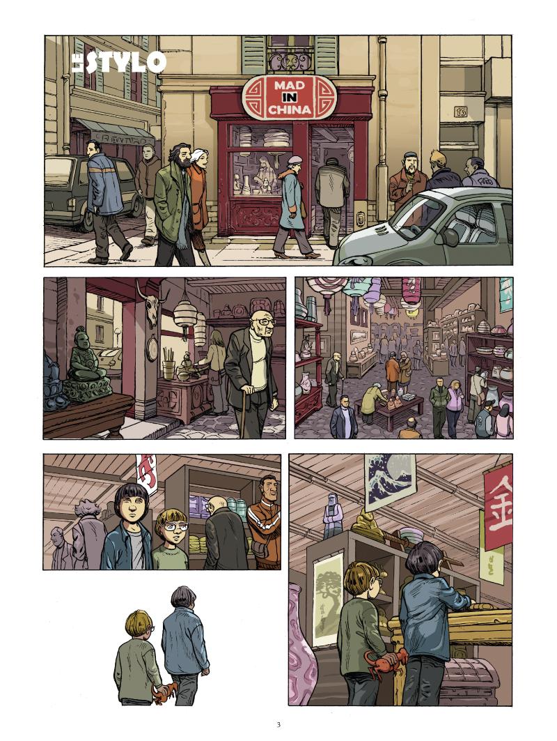 Extrait n°1 du manga Mad in China par Pascal  Magnat