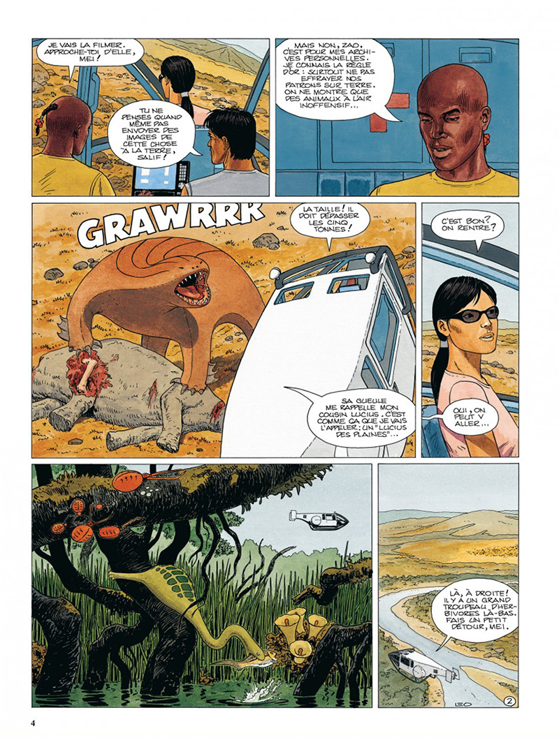 Extrait n°2 de la bd tome 1 par Léo