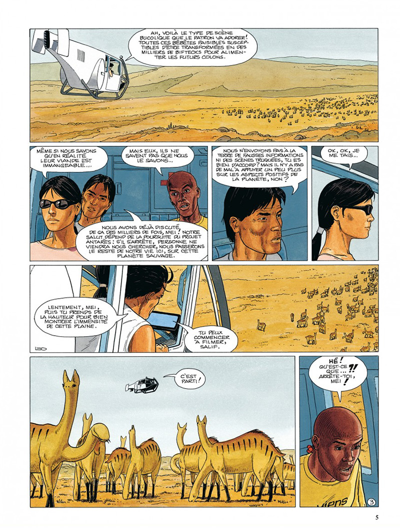 Extrait n°3 de la bd tome 1 par Léo