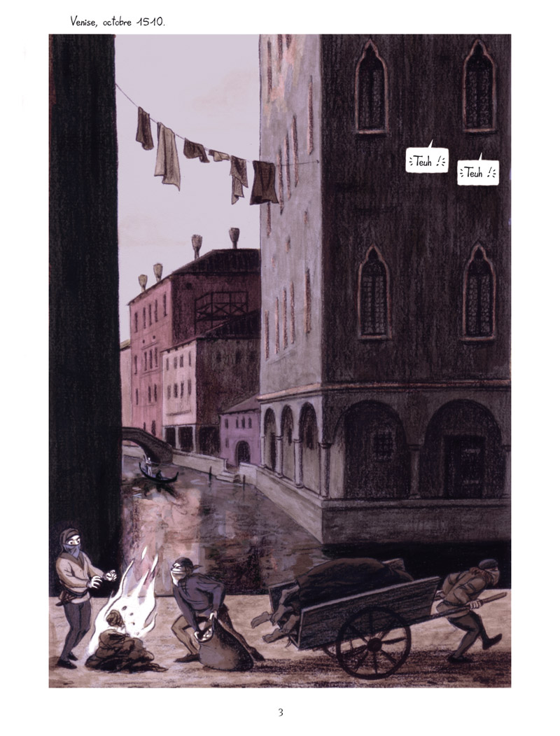 Extrait n°1 de la bd La Vision de Bacchus par Jean Dytar