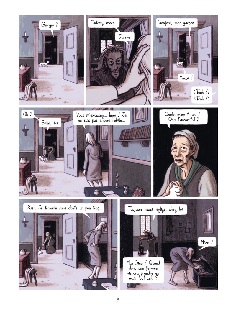 Extrait n°3 de la bd La Vision de Bacchus par Jean Dytar
