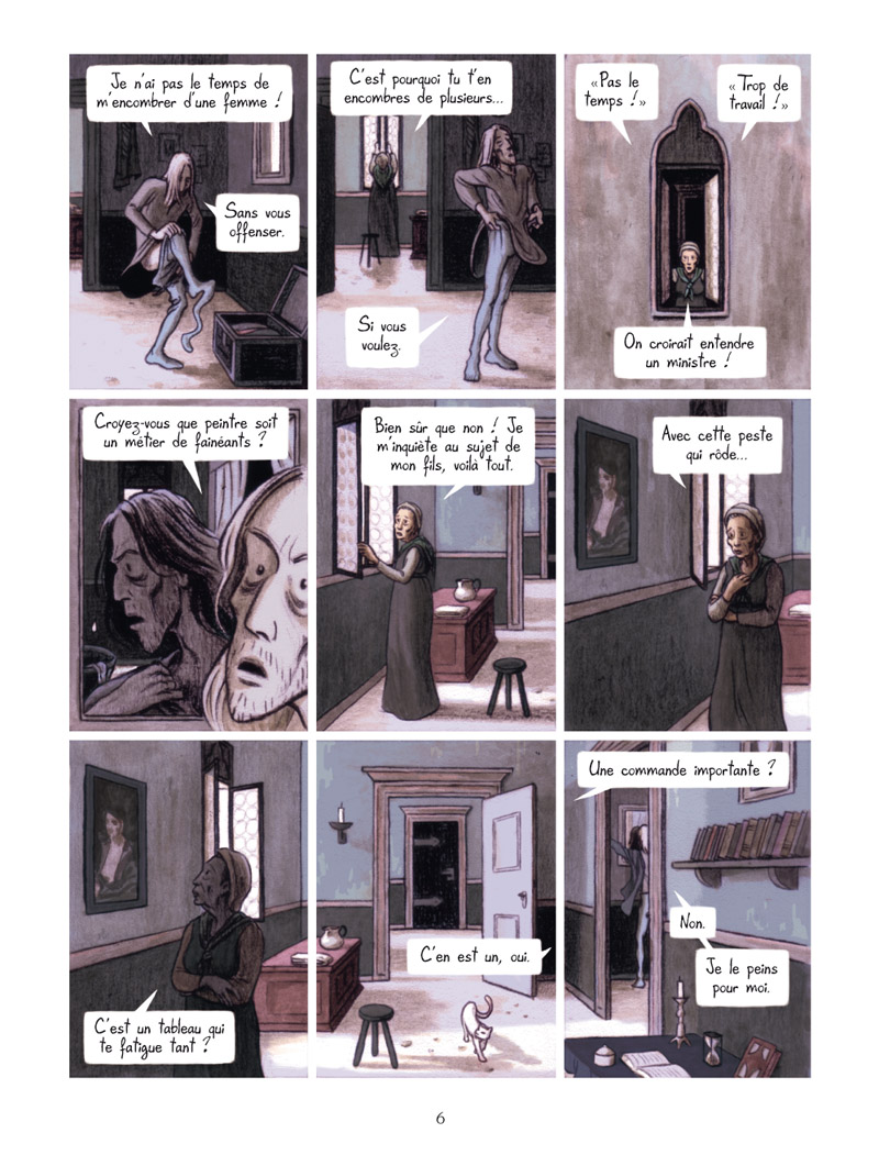 Extrait n°4 de la bd La Vision de Bacchus par Jean Dytar