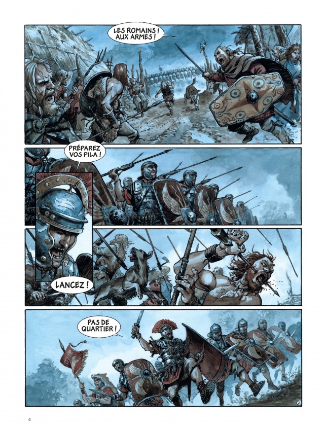 Extrait n°1 de la bd tome 4 par Enrico Marini