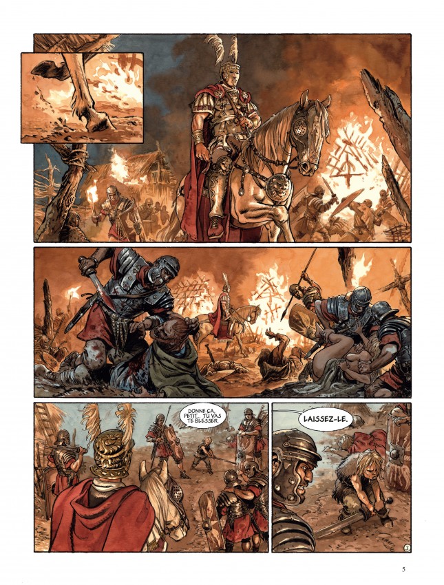 Extrait n°2 de la bd tome 4 par Enrico Marini