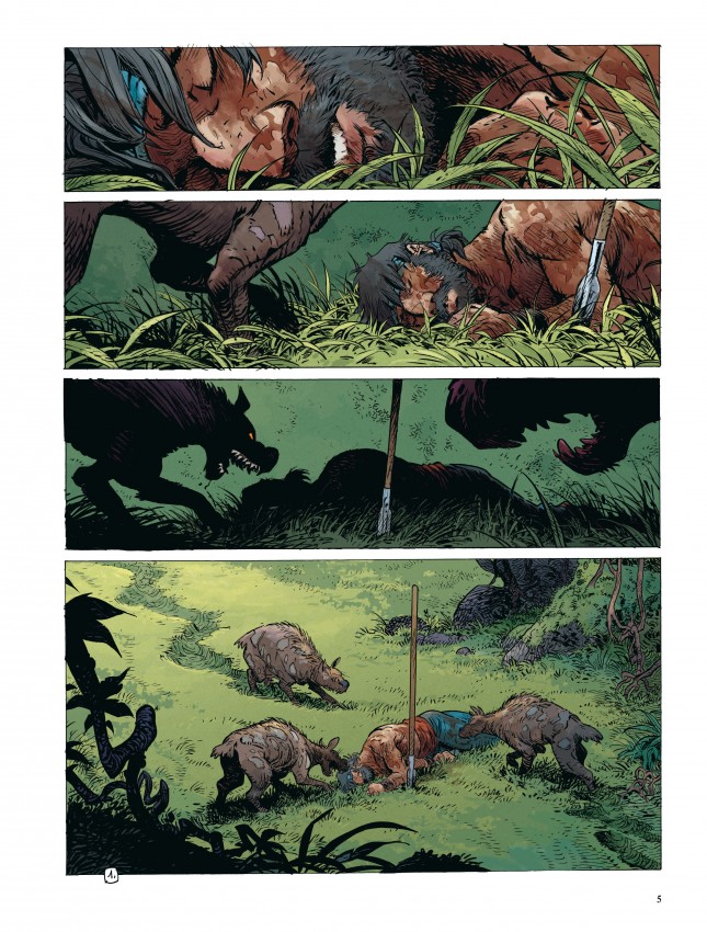 Extrait n°1 de la bd tome 4 par Régis Loisel