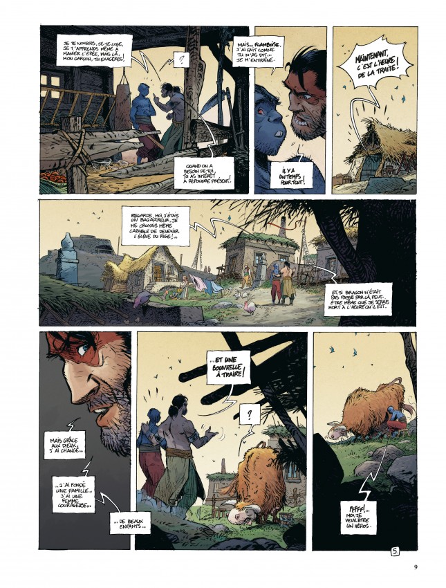 Extrait n°5 de la bd tome 4 par Régis Loisel