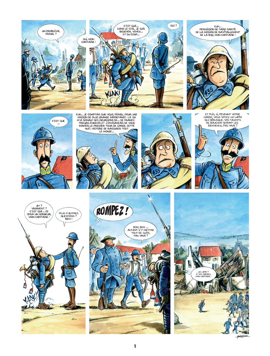 Extrait n°7 de la bd tome 1 par Marko