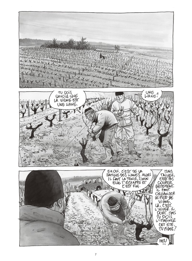 Extrait n°3 de la bd Les ignorants, récit d'une initiation croisée par Étienne Davodeau