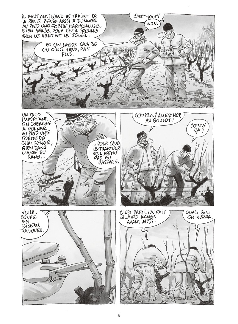 Extrait n°4 de la bd Les ignorants, récit d'une initiation croisée par Étienne Davodeau