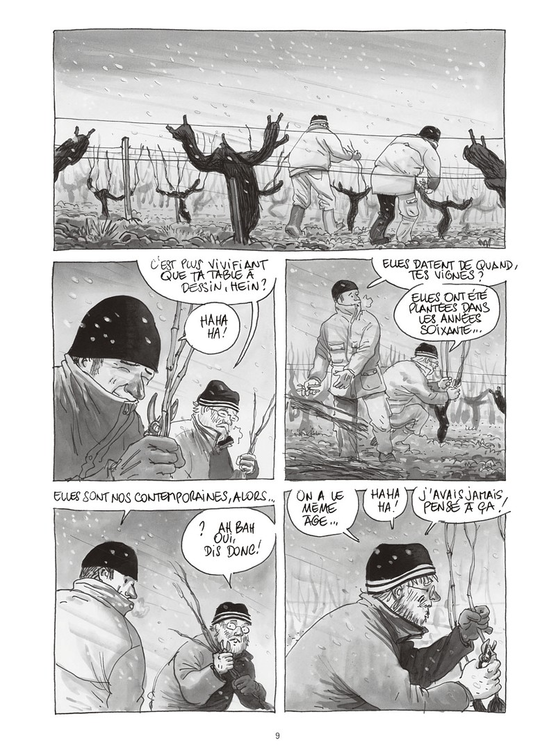 Extrait n°5 de la bd Les ignorants, récit d'une initiation croisée par Étienne Davodeau
